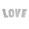 Letras monumentales en Celosía LOVE