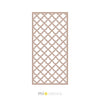 Celosía de MDF 9 mm