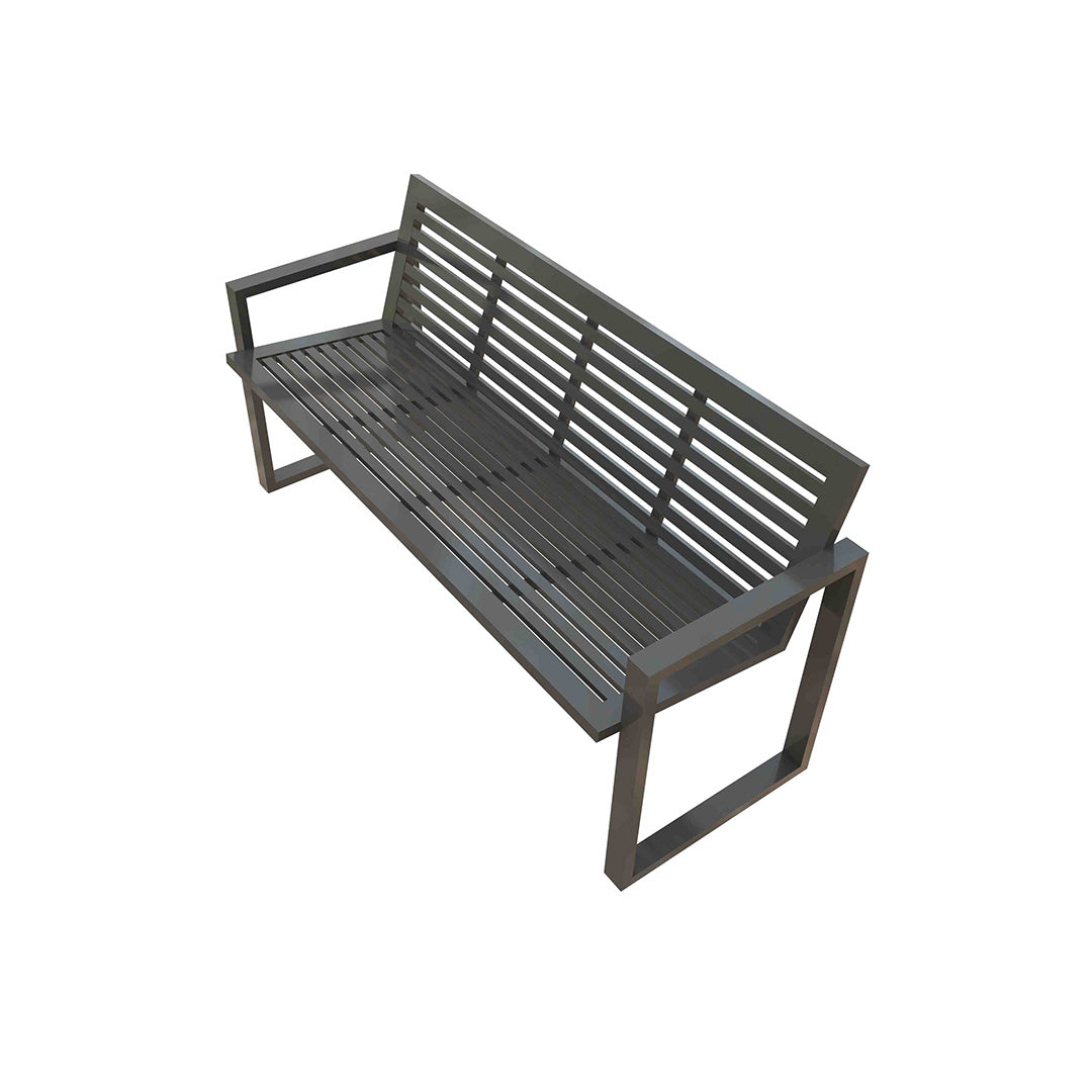 Banca Cuadros Rectangular con respaldo