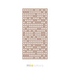 Celosía de MDF 15 mm