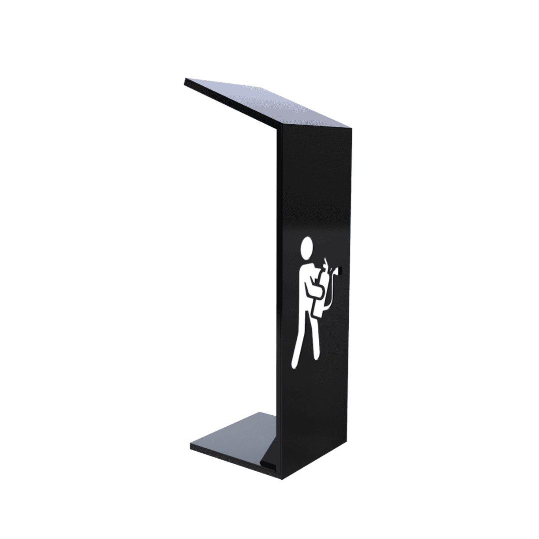 Porta extintor de Piso