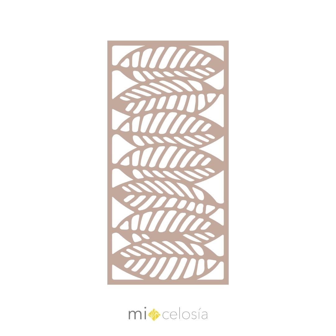 Celosía de MDF 15 mm