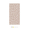 Celosía de MDF 9 mm