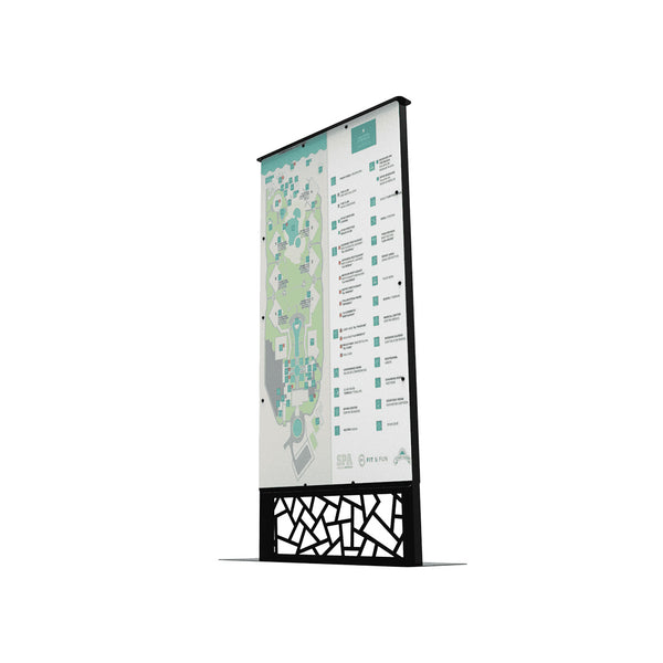 Totem alto informativo
