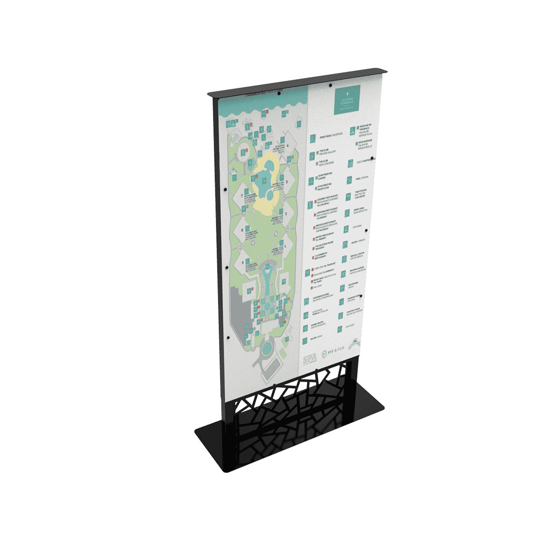 Totem alto informativo