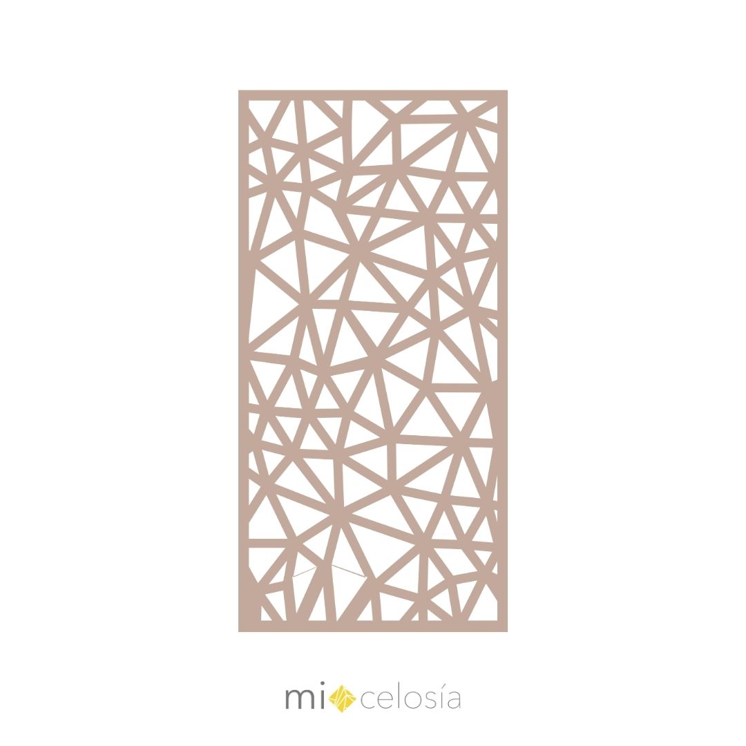Celosía de MDF 12 mm