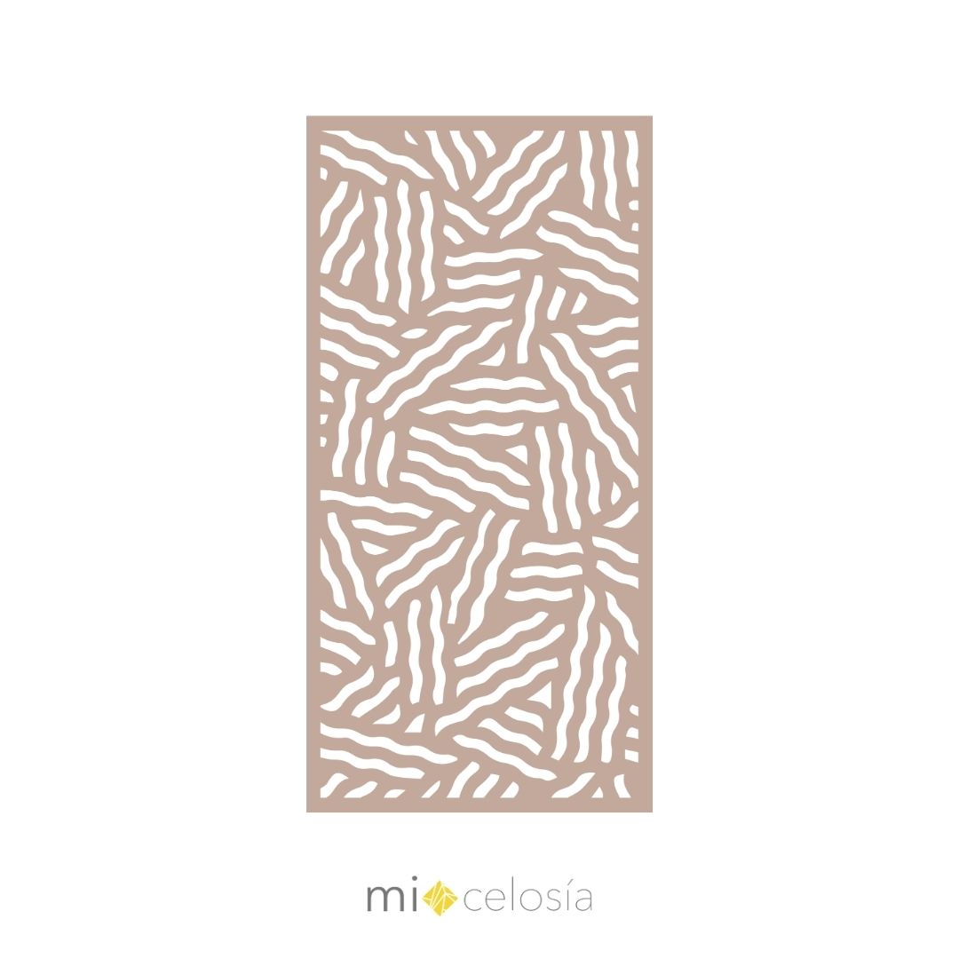 Celosía de MDF 15 mm