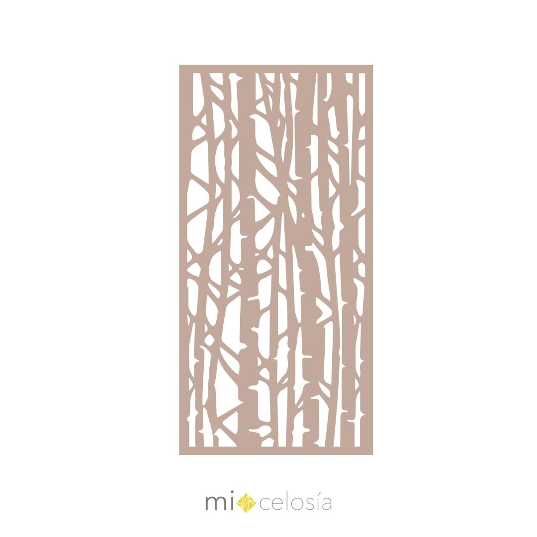 Celosía de MDF 9 mm