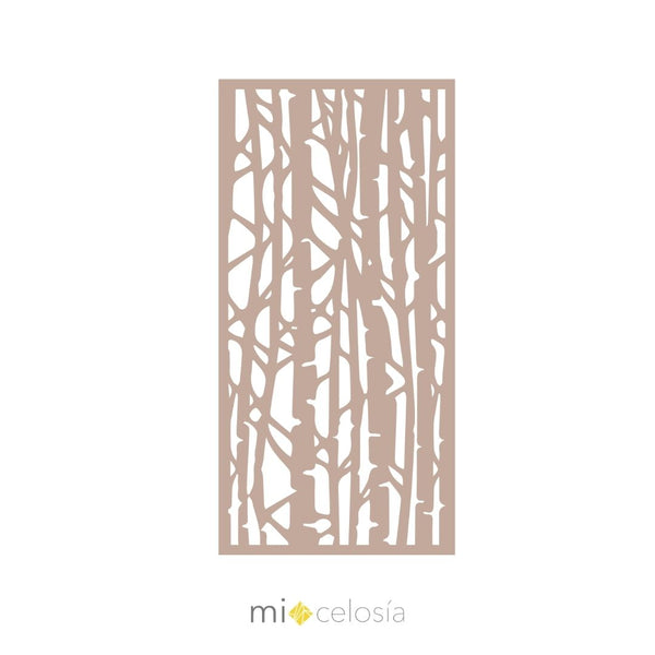 Celosía de MDF 9 mm