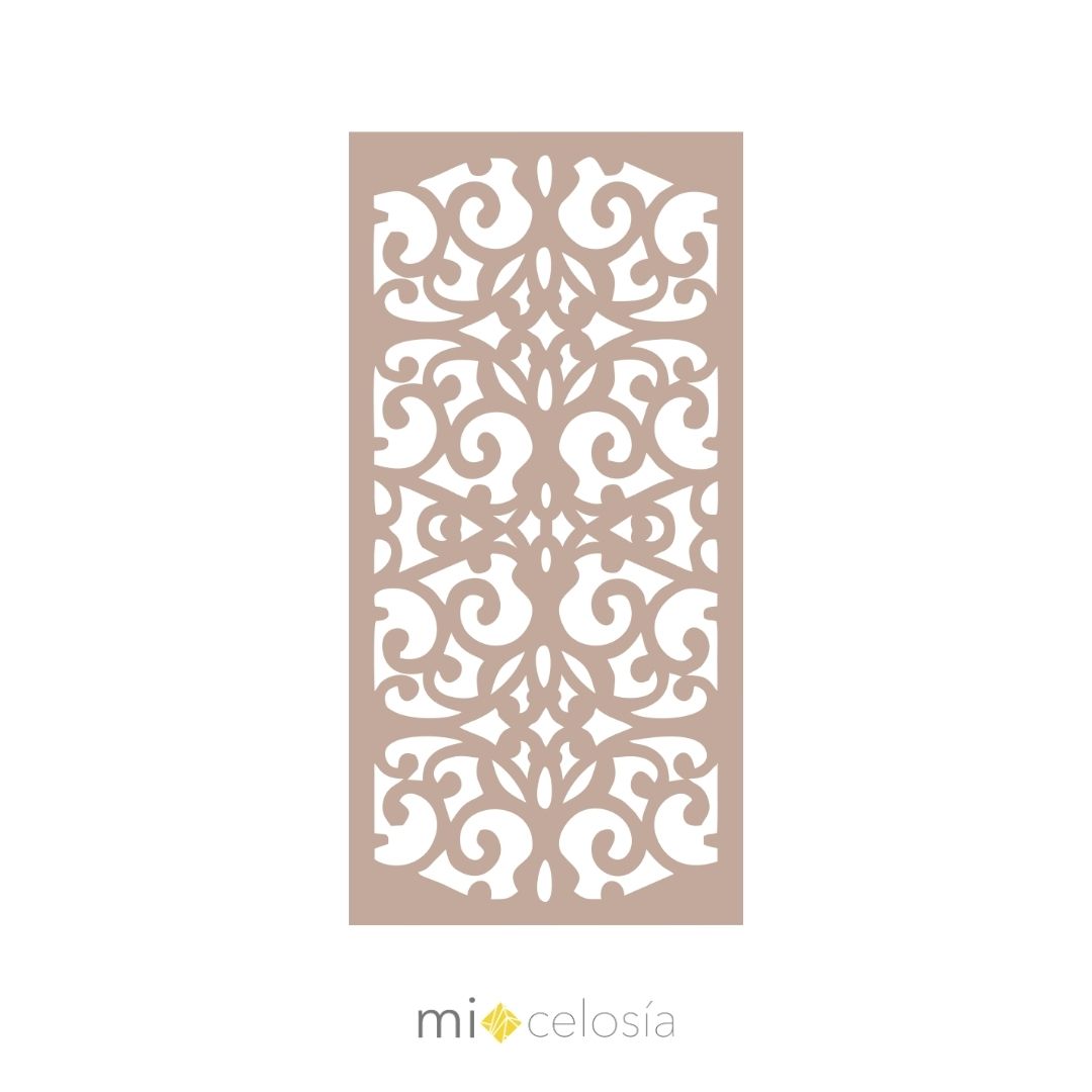 Celosía de MDF 9 mm