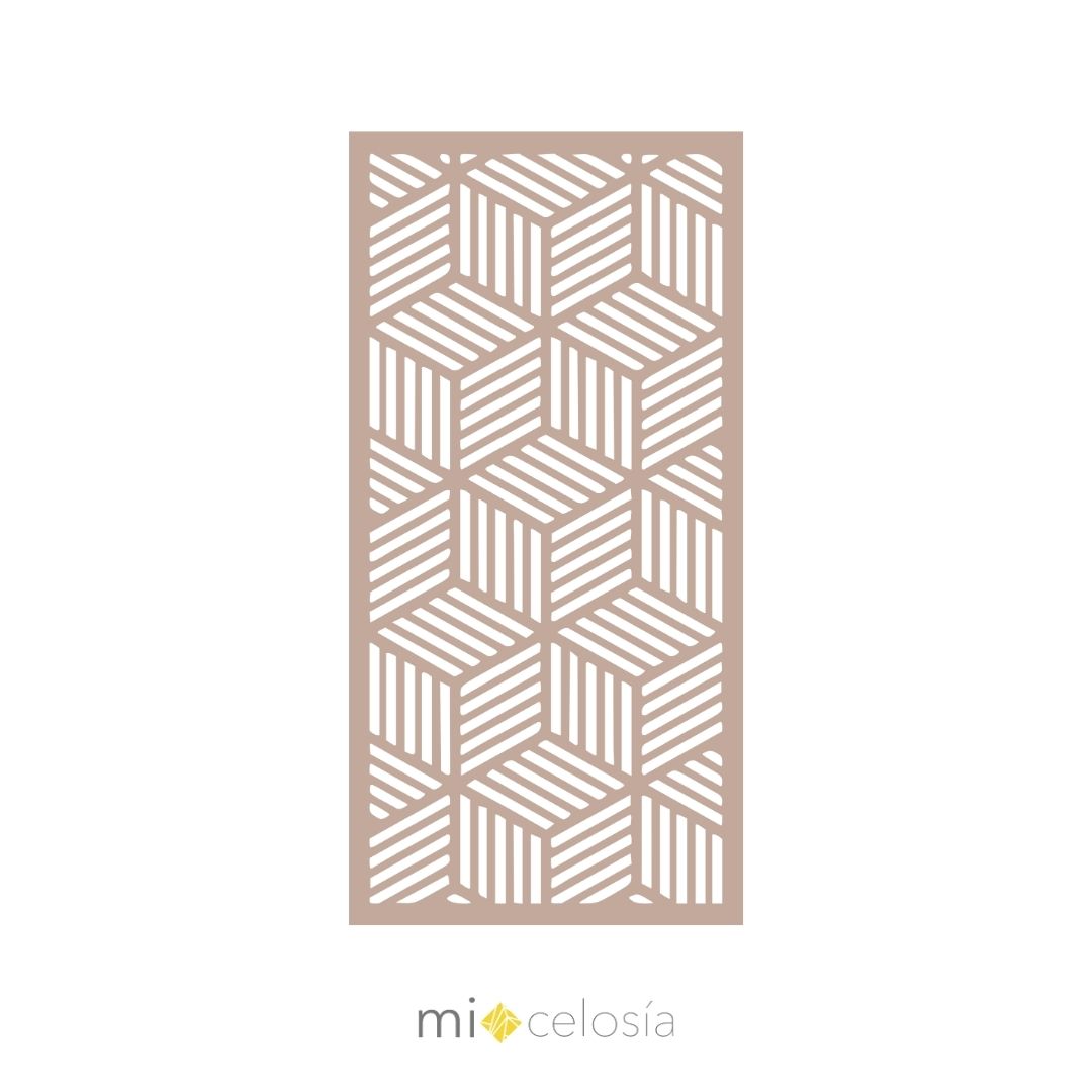 Celosía de MDF 12 mm