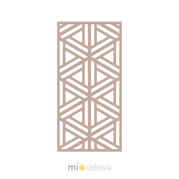 Celosía de MDF 9 mm