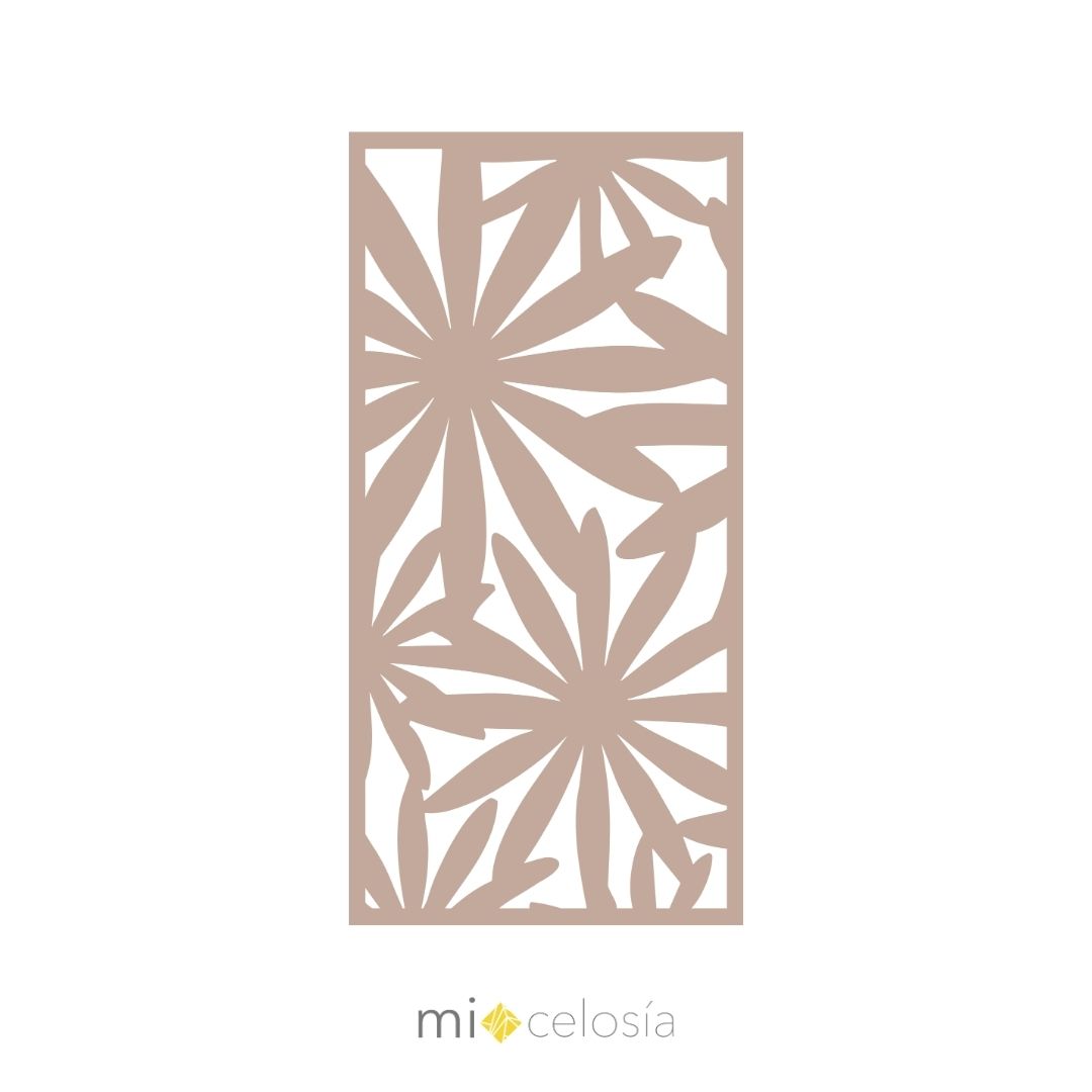 Celosía de MDF 9 mm