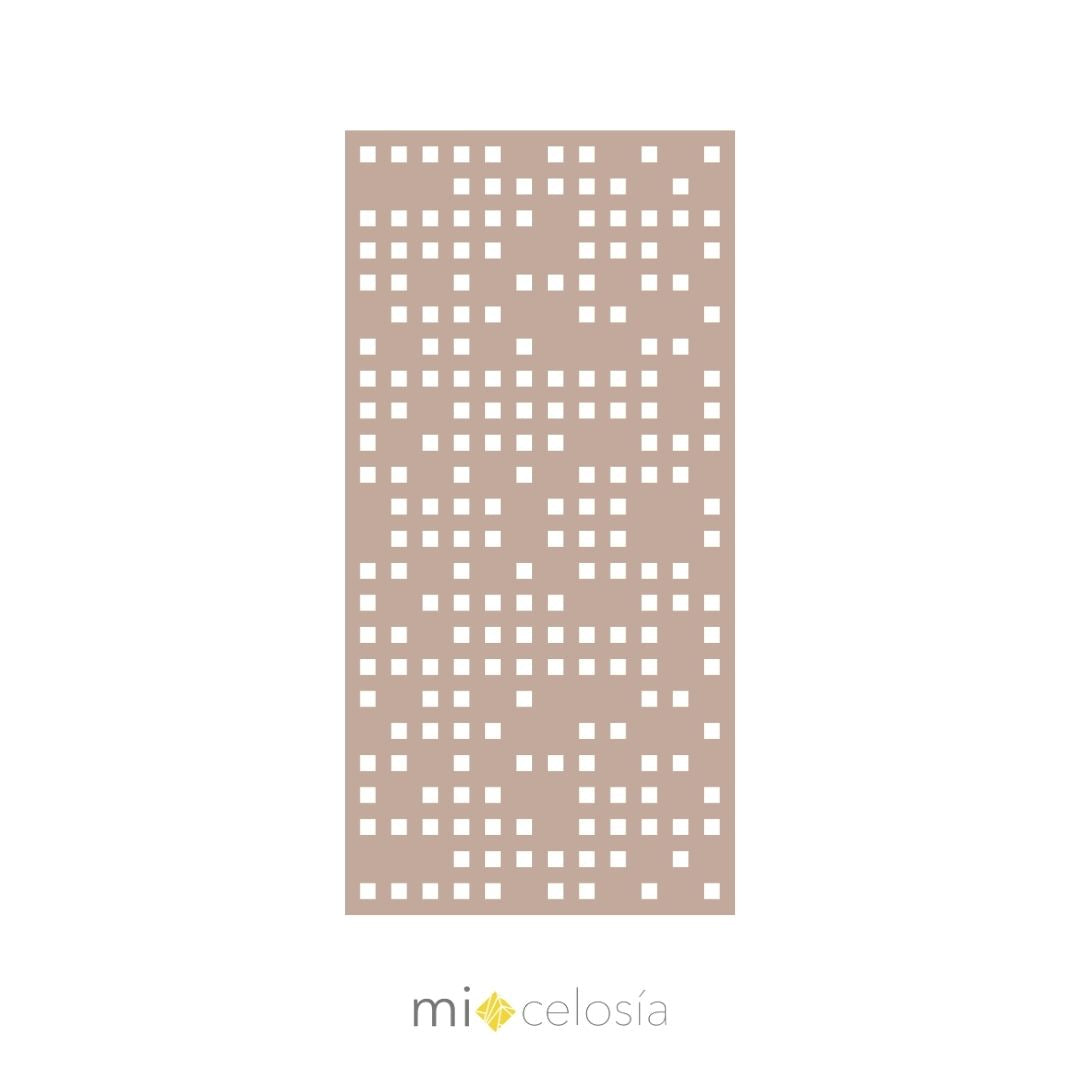 Celosía de MDF 9 mm