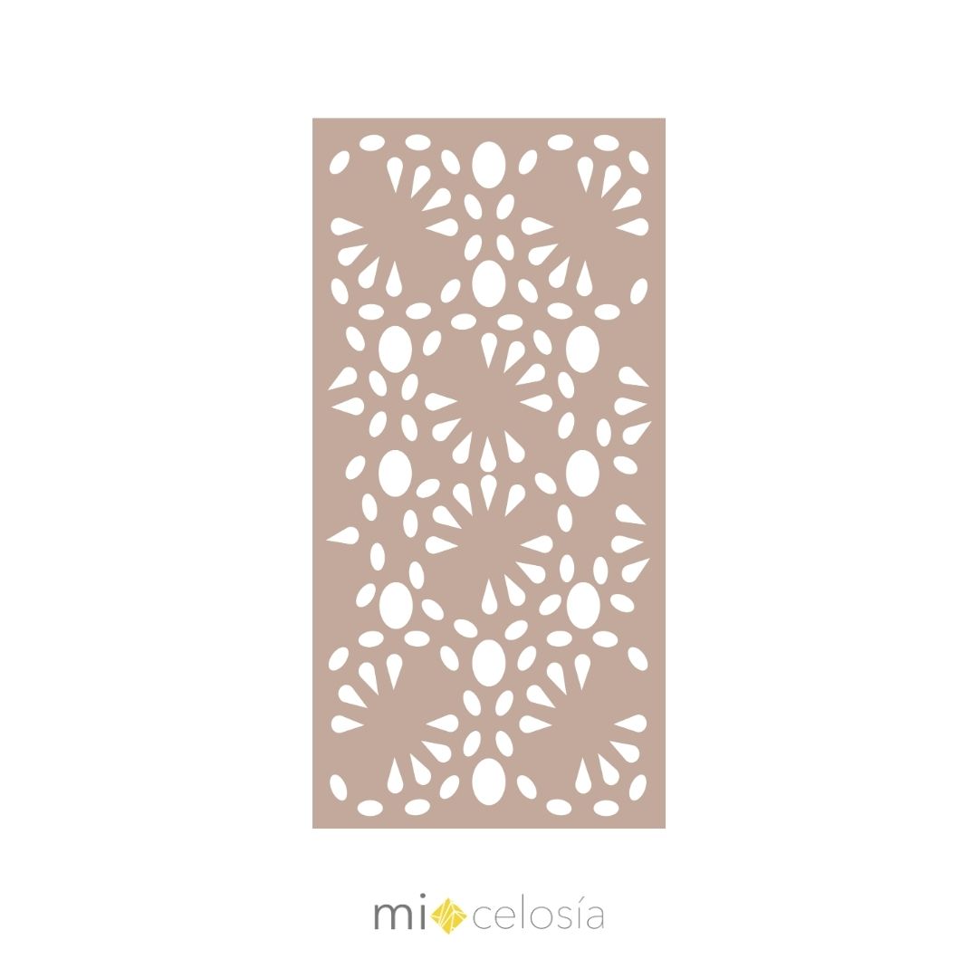 Celosía de MDF 9 mm