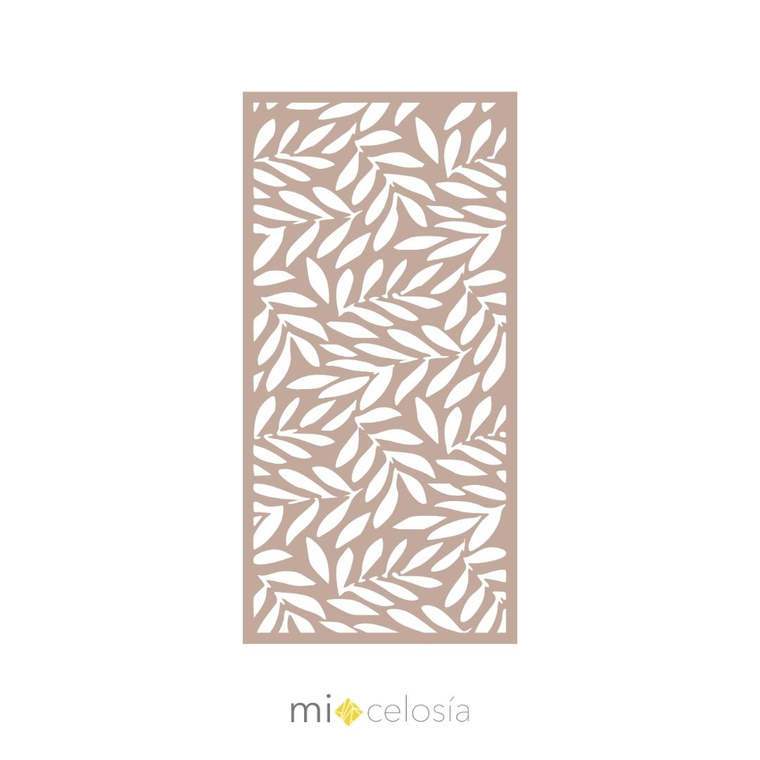 Celosía de MDF 9 mm