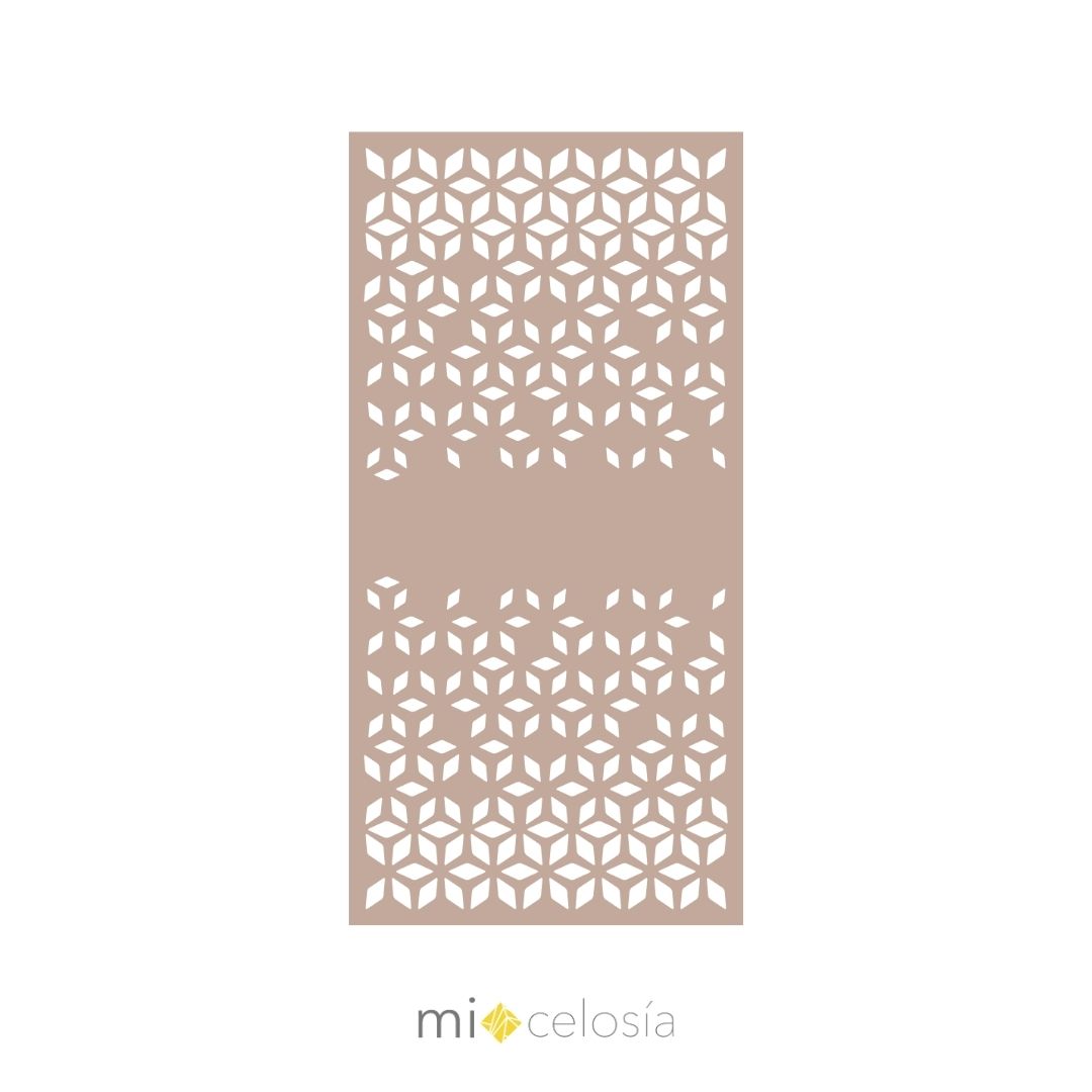 Celosía de MDF 9 mm