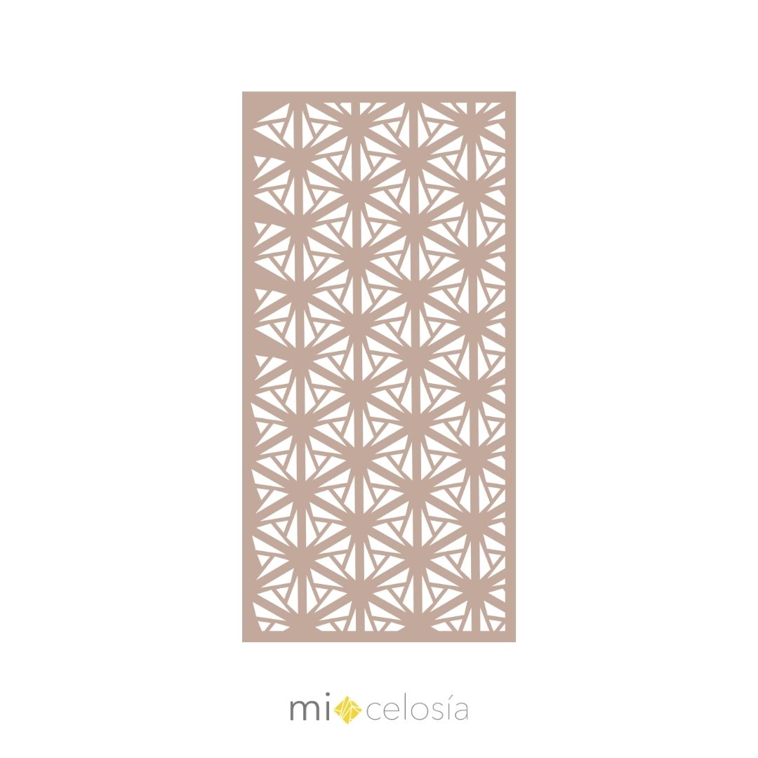 Celosía de MDF 9 mm