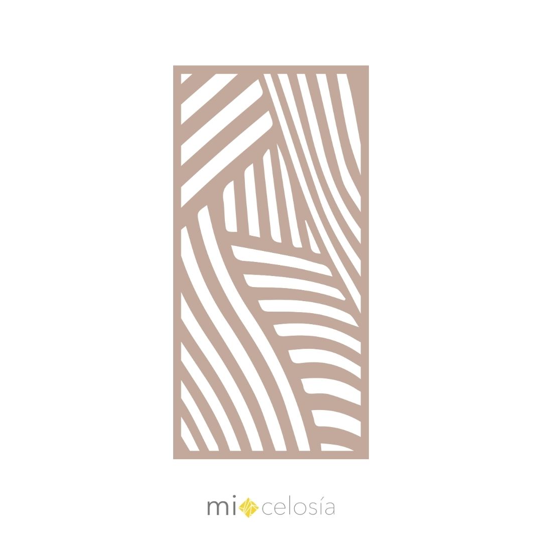 Celosía de MDF 9 mm