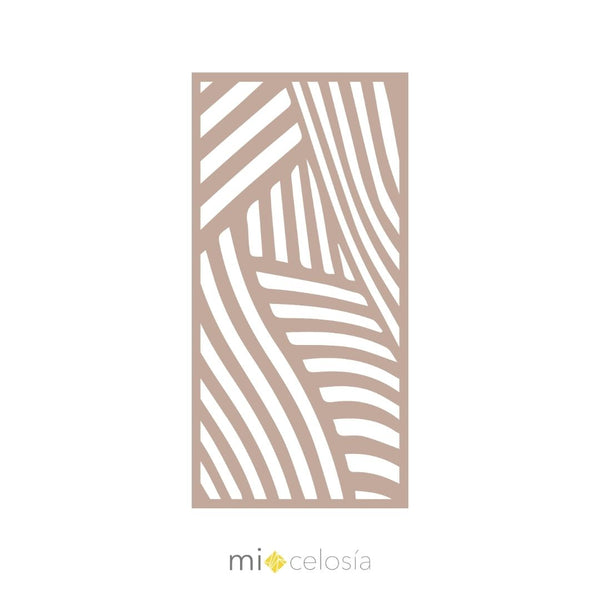 Celosía de MDF 9 mm