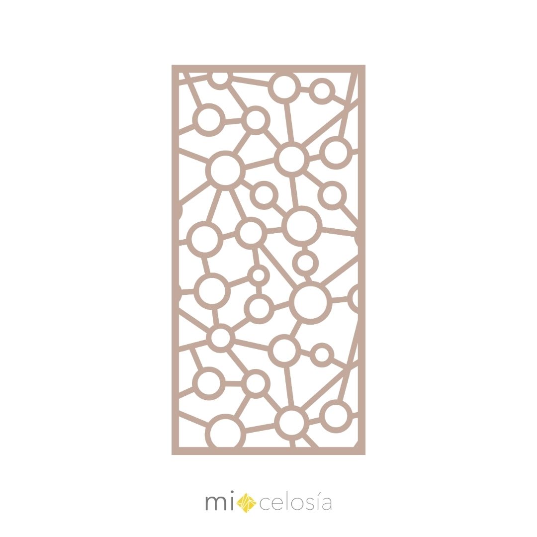 Celosía de MDF 12 mm