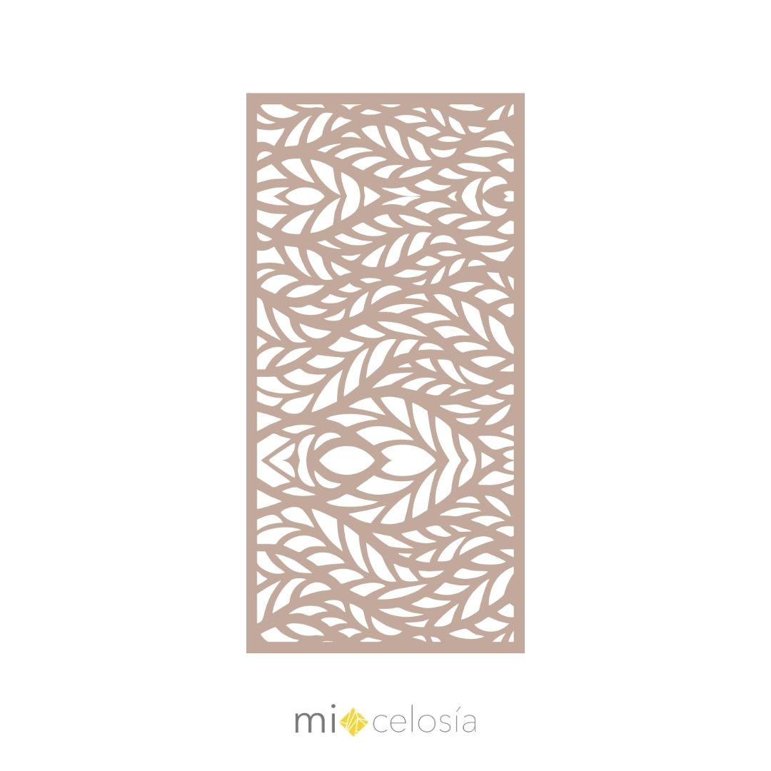 Celosía de MDF 15 mm